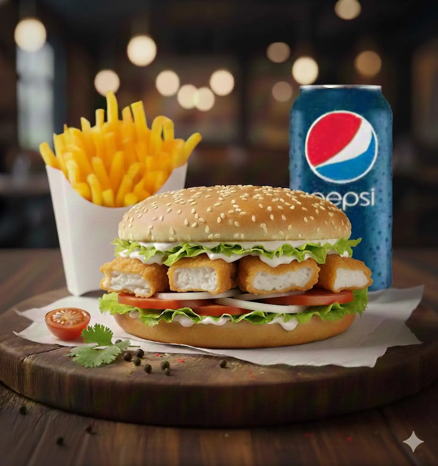 Chicken Fillet Meal - Khubz Eadi