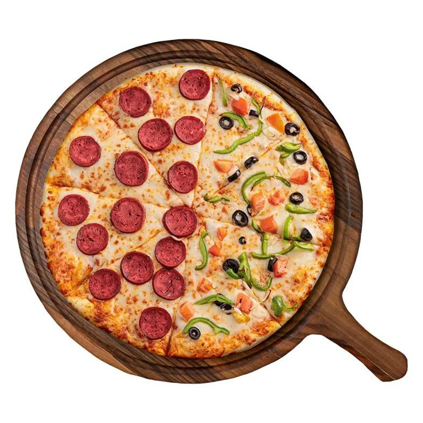 Pepperoni Vegetable Pizza - Medium