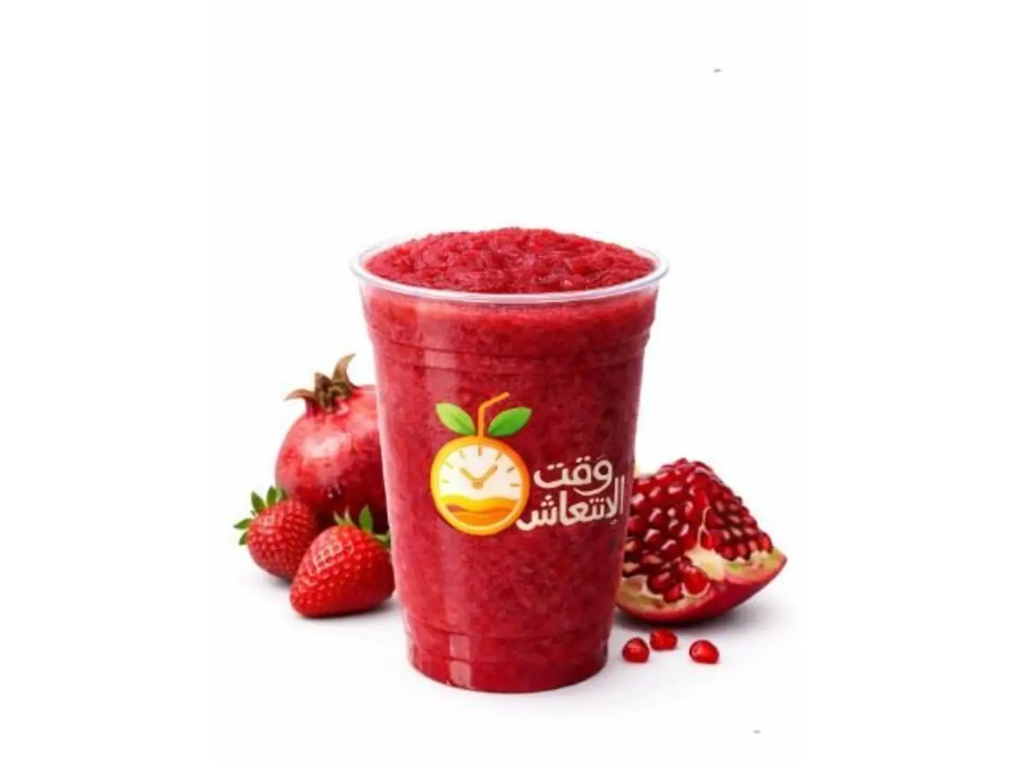 Pomegranate Strawberry Smoothie - Medium