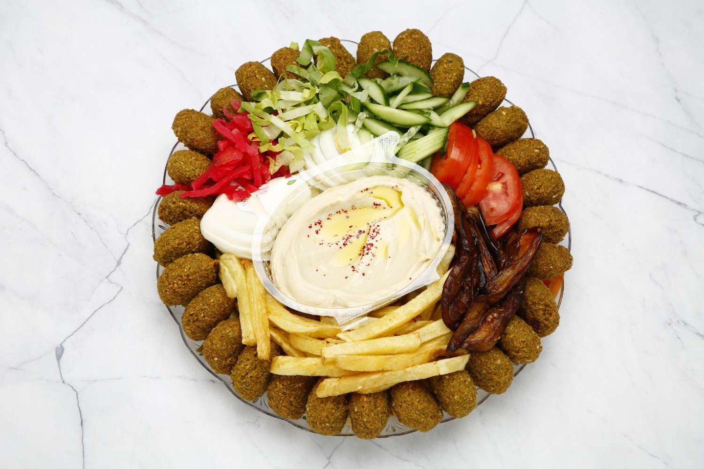صحن فلافل - صغير