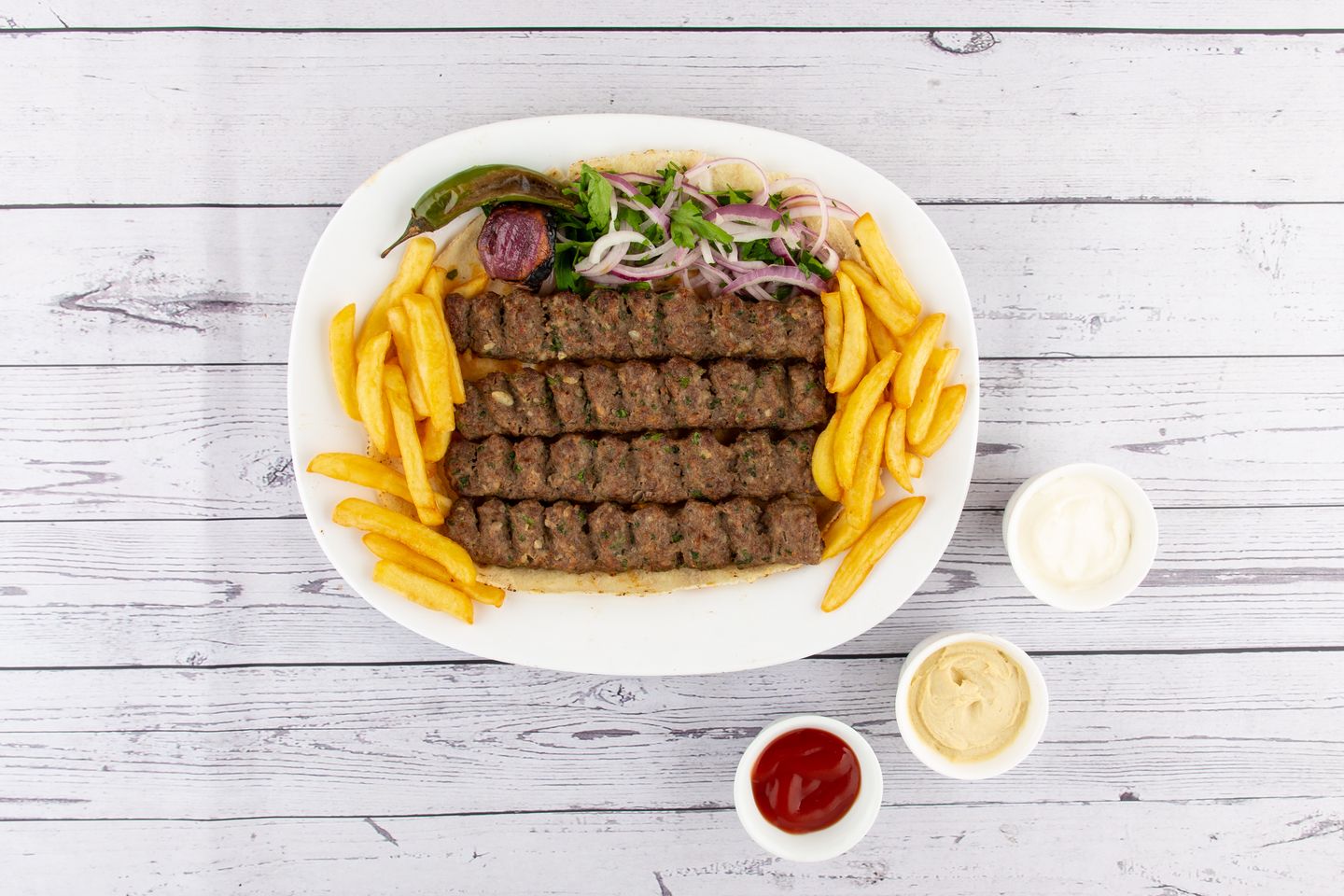Meat Kebab - For One Person
