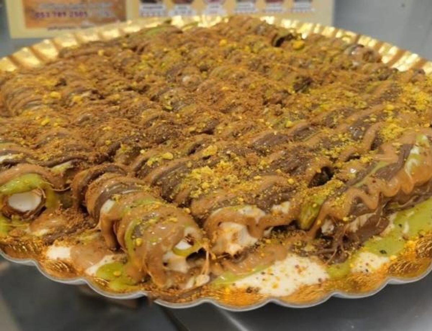 Kunafah Fingers With Sauces - Small
