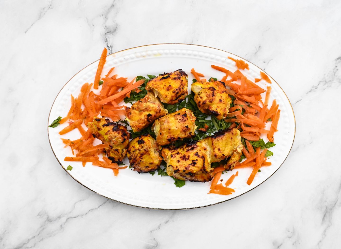 Bones Chicken Shish - Half A Chicken