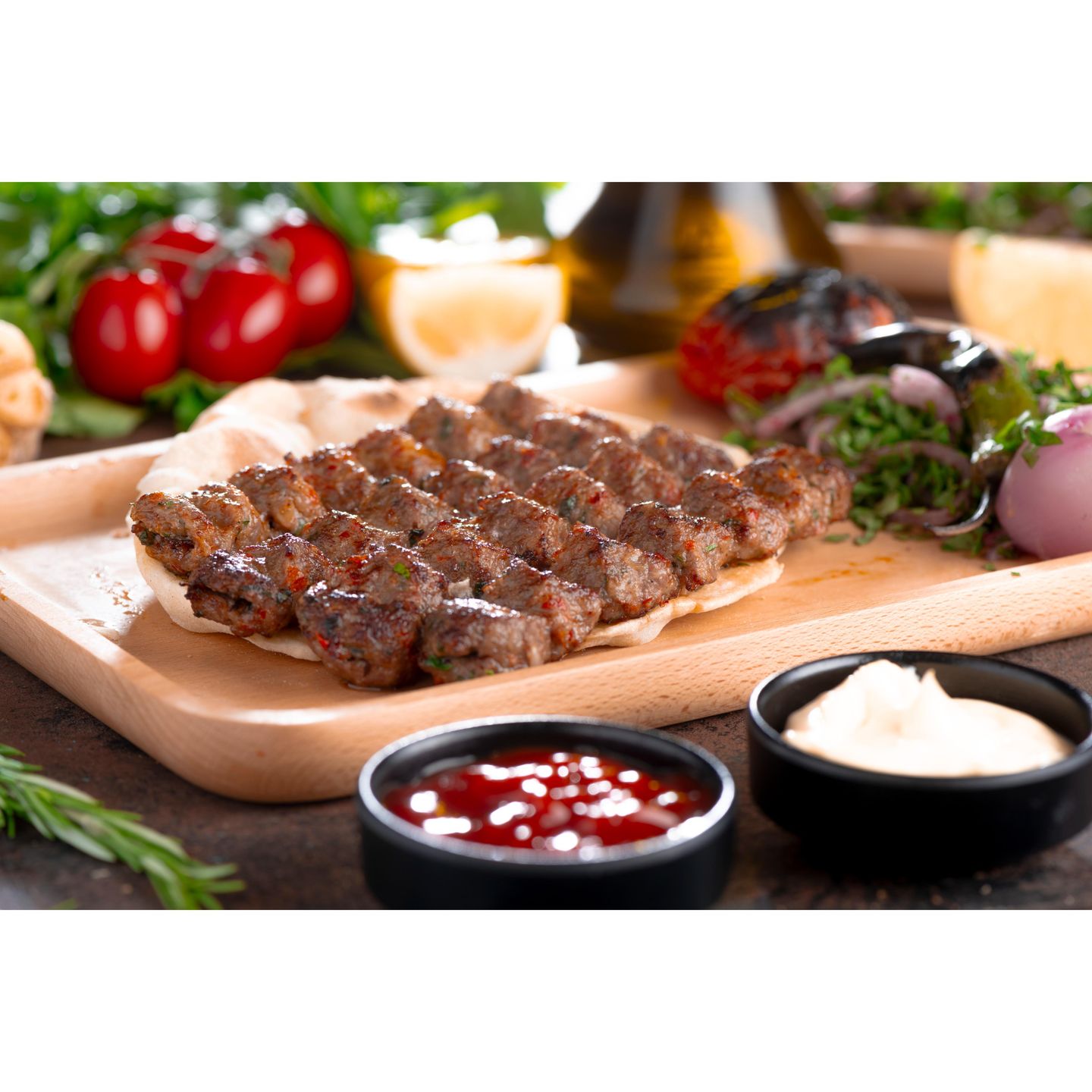 Kebab Grilled Meat - For One Person