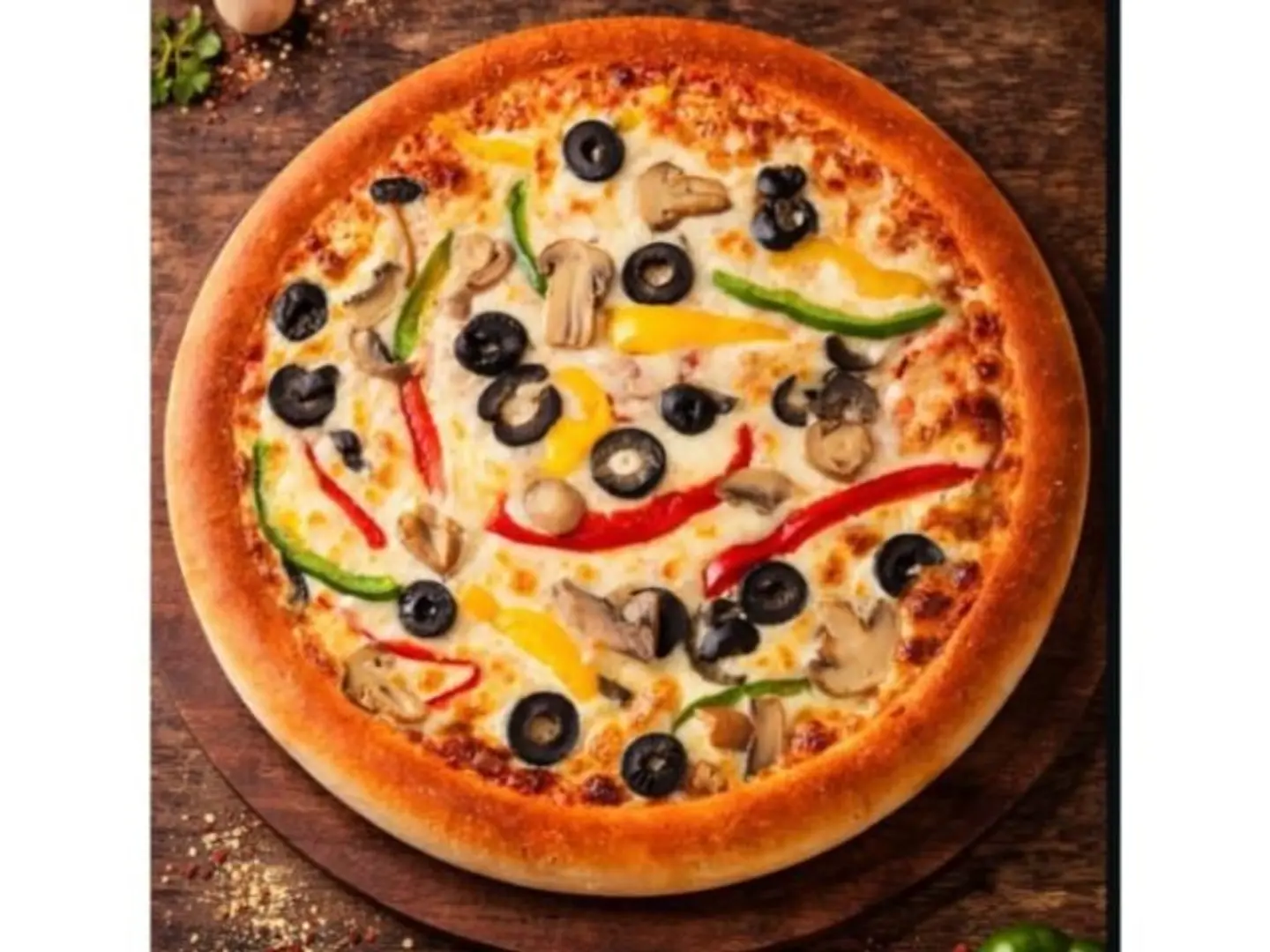 Vegetable Pizza - Small