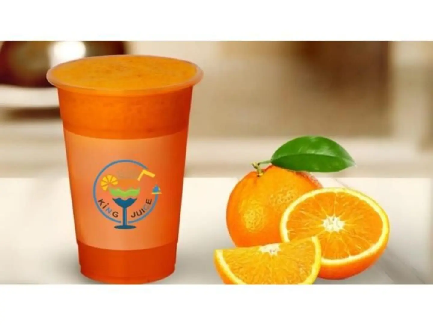 Orange Juice Squeezed - Medium Cup