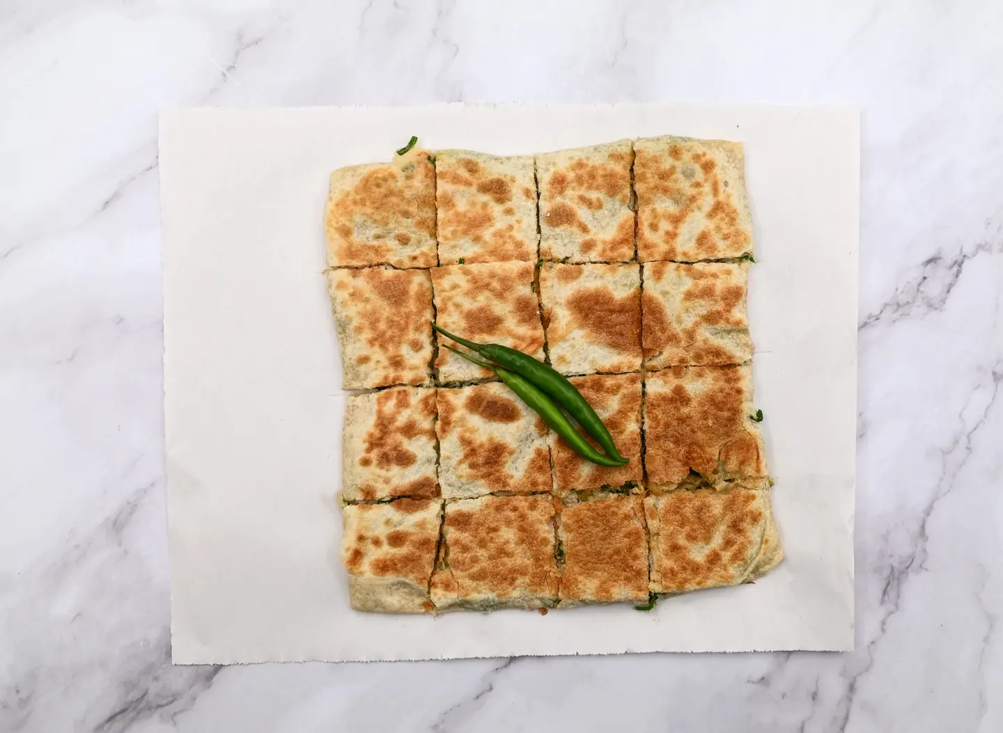 Mutabbak With Vegetable  - Regular