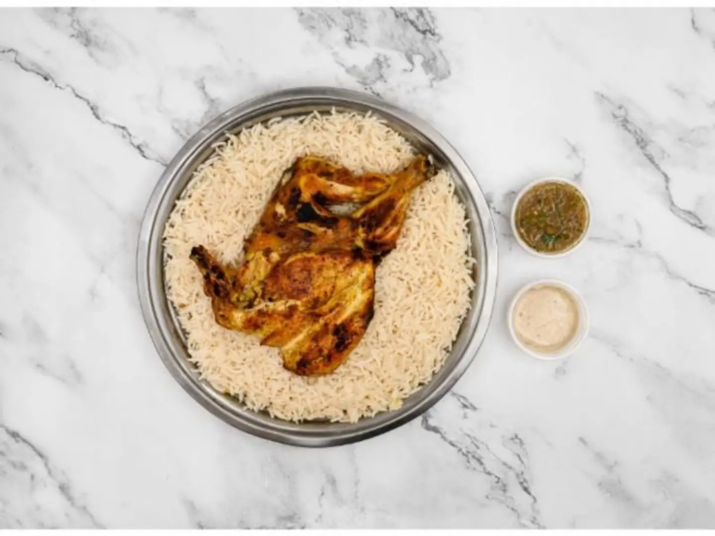 Chicken Madbi With Rice - Half