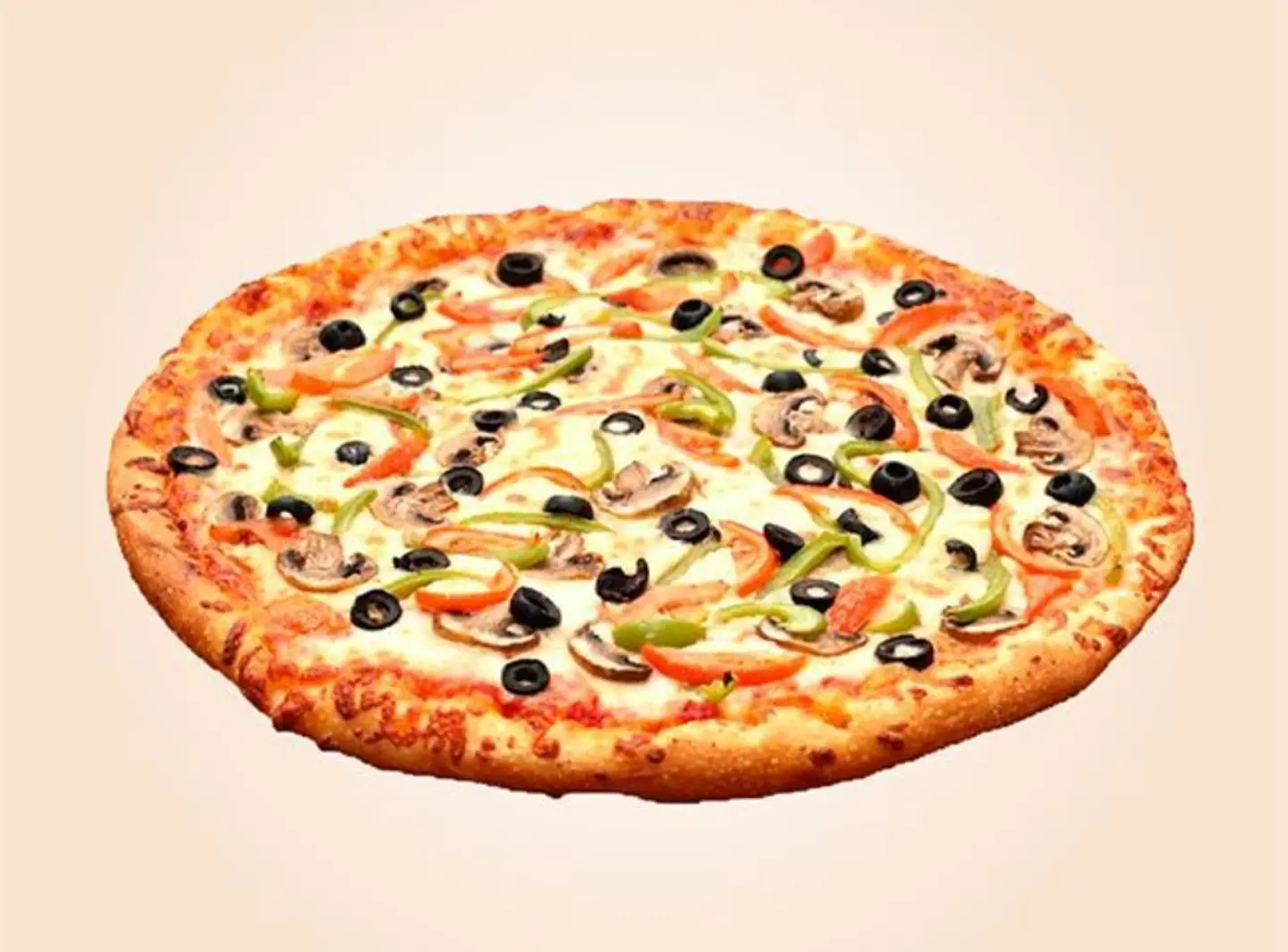 بيتزا خضار - وسط