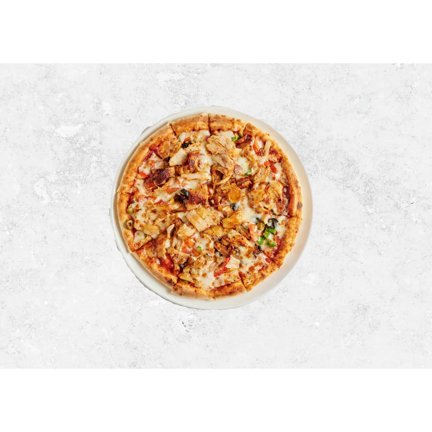 بيتزا شاورما دجاج - بيتزا شاورما دجاج-صغير