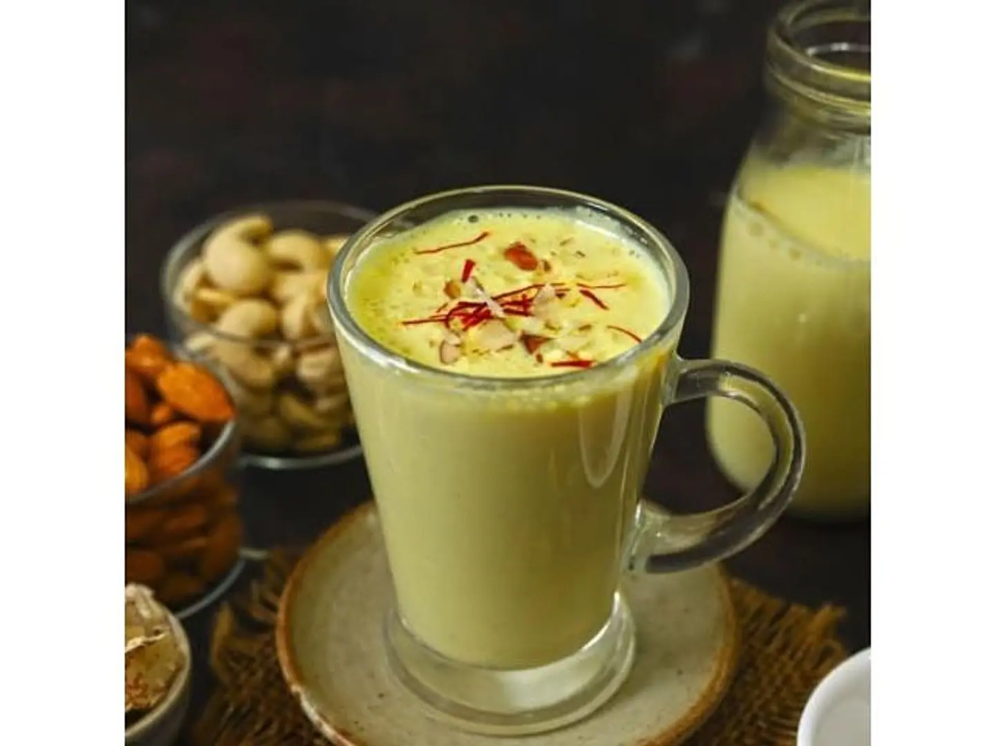 حليب الزعفران الطازج - صغير