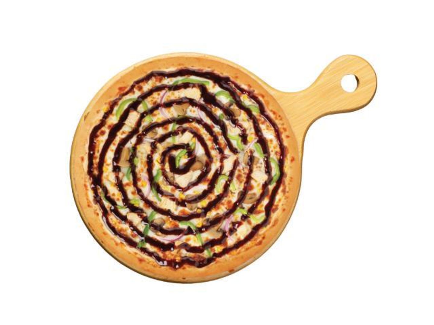 بيتزا دجاج بربيكيو - صغير