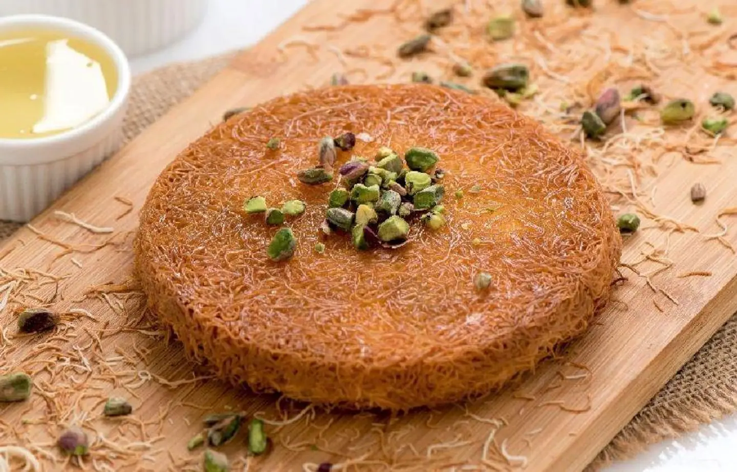 Kunafah With Mixed Nuts - Small