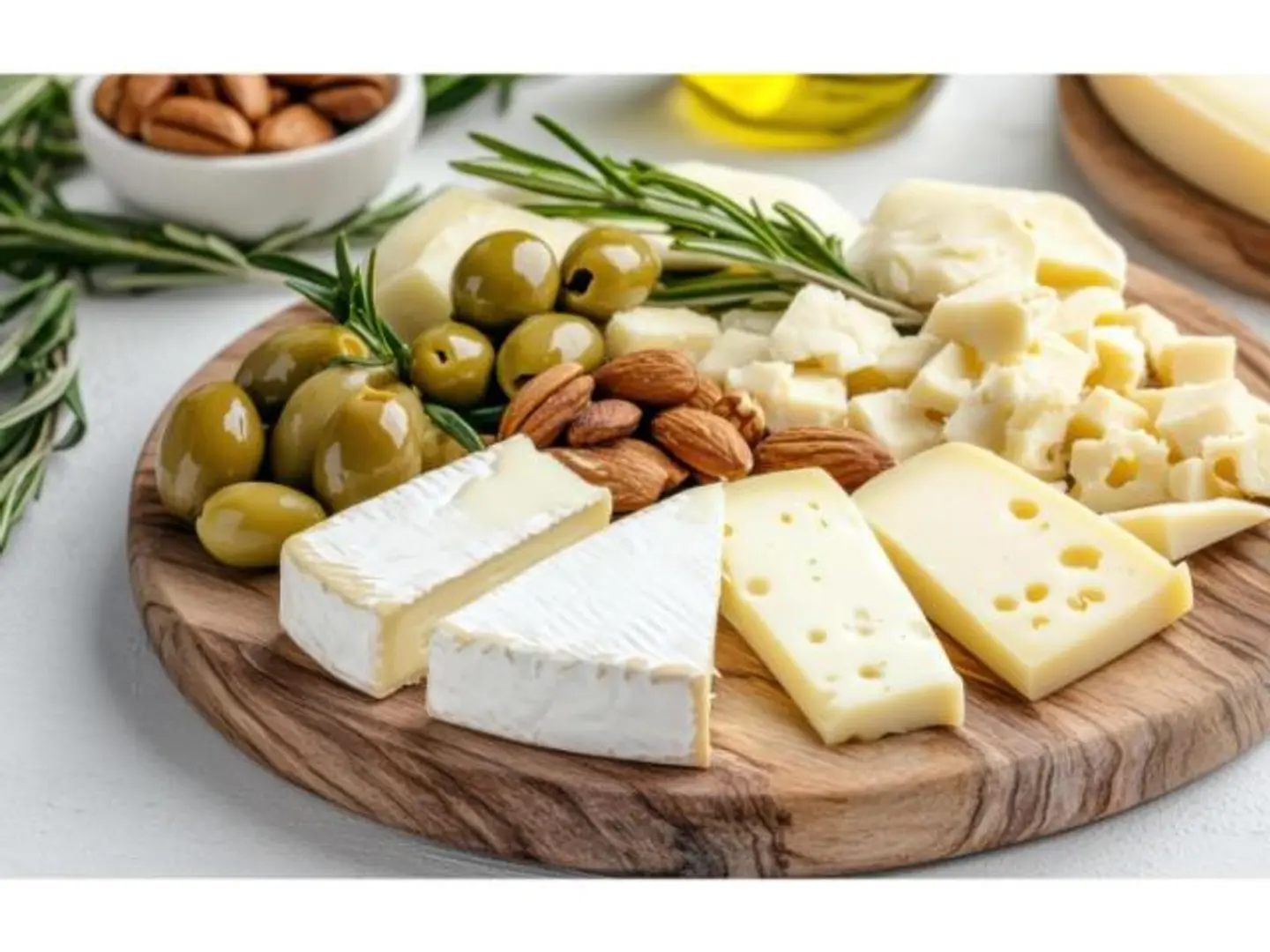 صحن اجبان بالزيتون - صغير