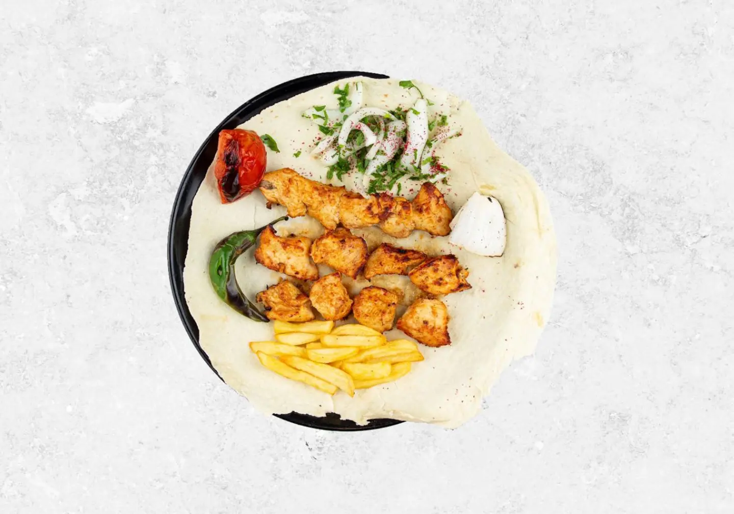 شيش طاووق - ساندوتش