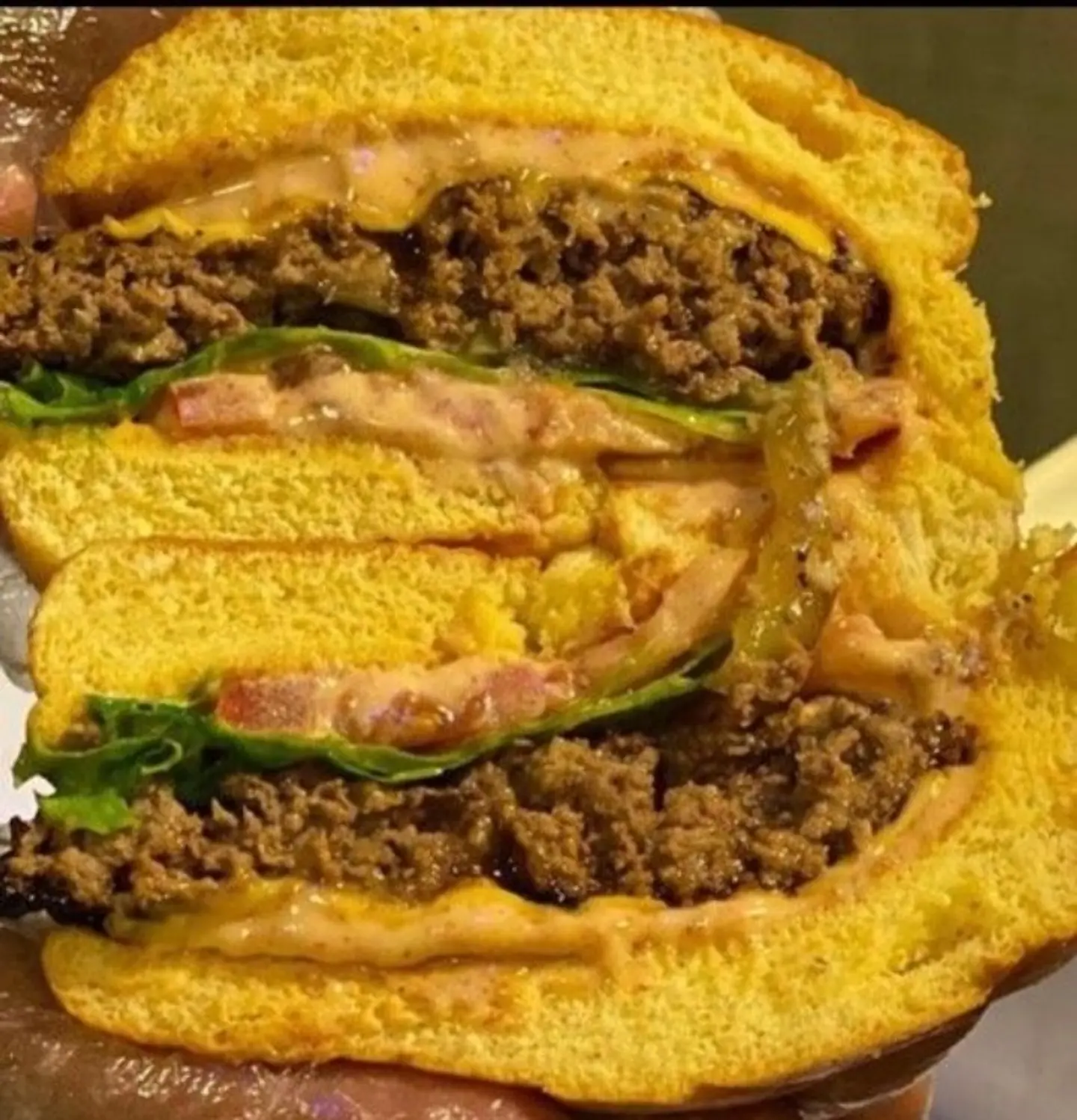 سماش لحم كلاسيك - ساندوتش