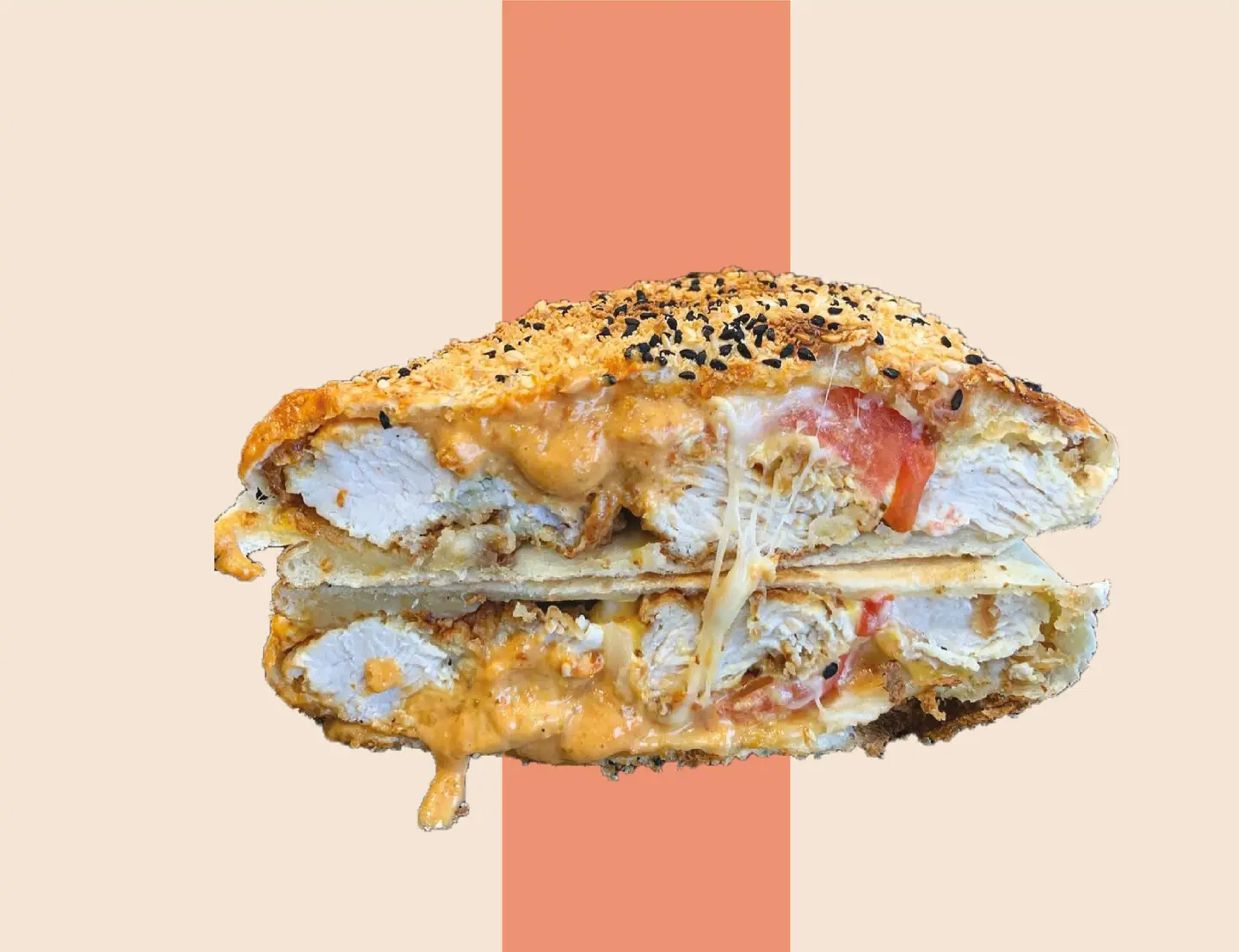 برجر دجاج مشوي - ساندوتش