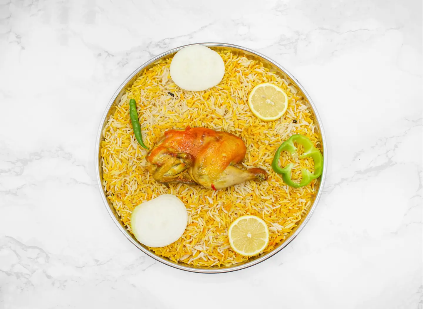 Hadrami Mandi Chicken - Half A Chicken