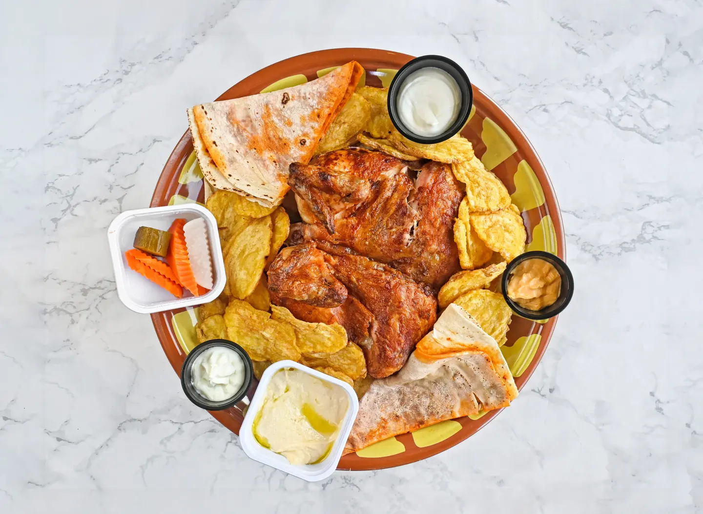 فروج شامي - نصف فروج