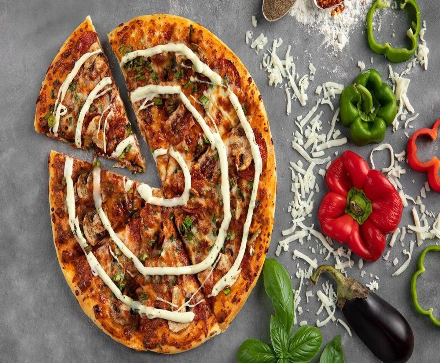Mushroom Pizza - Small