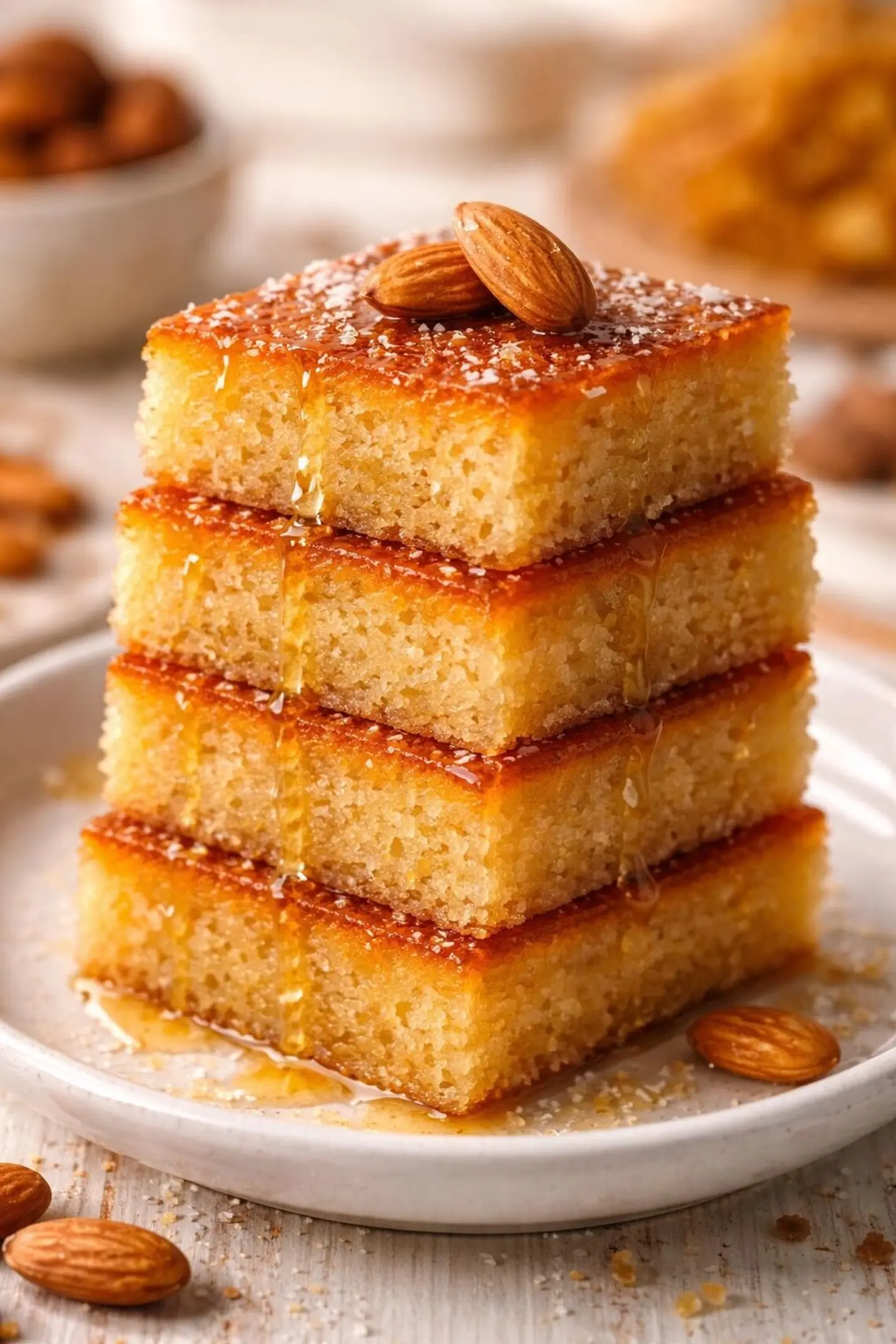 Plain Basbousa - 1/4 Kilo