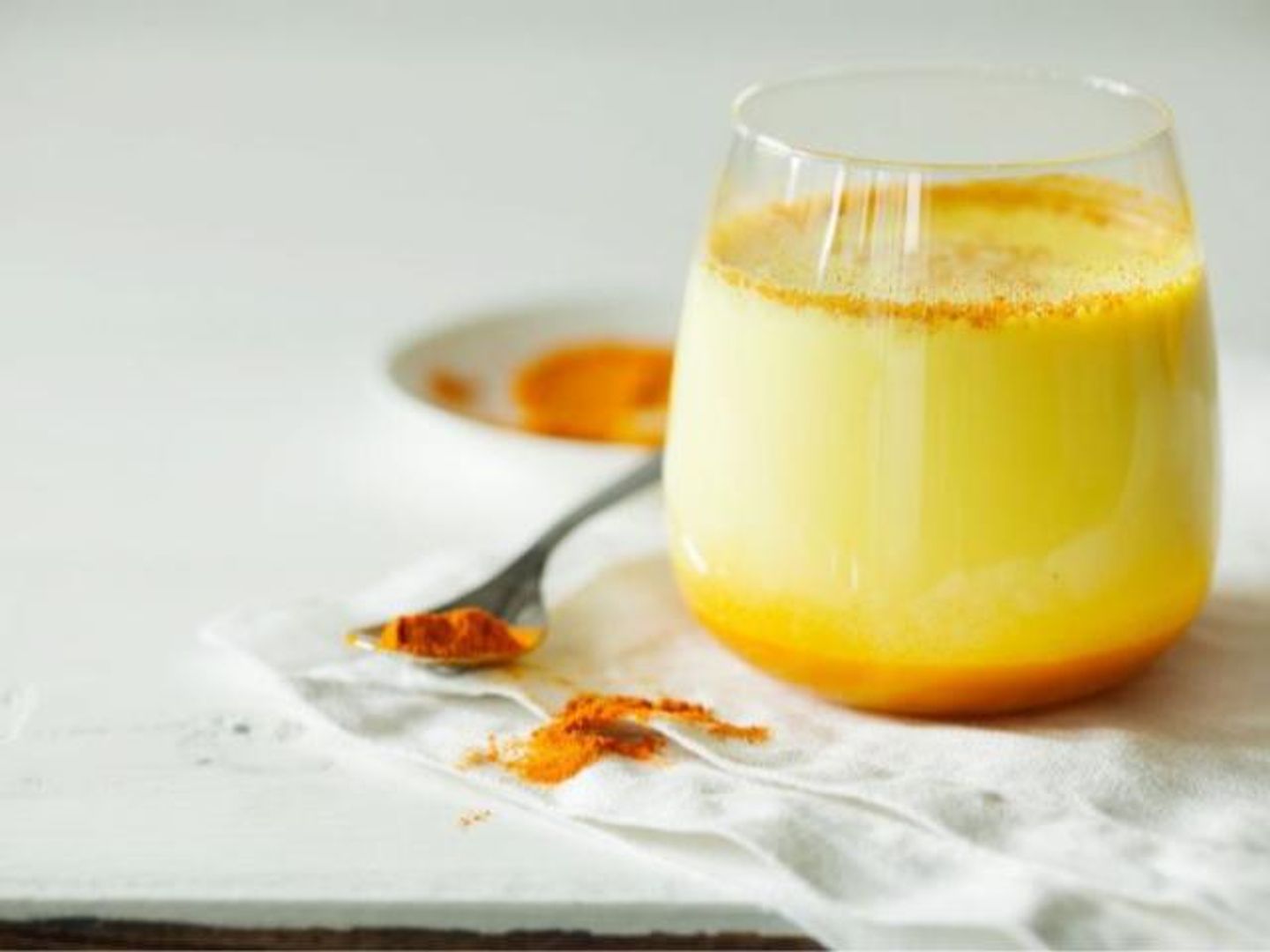 Fresh Milk With Saffron - Small
