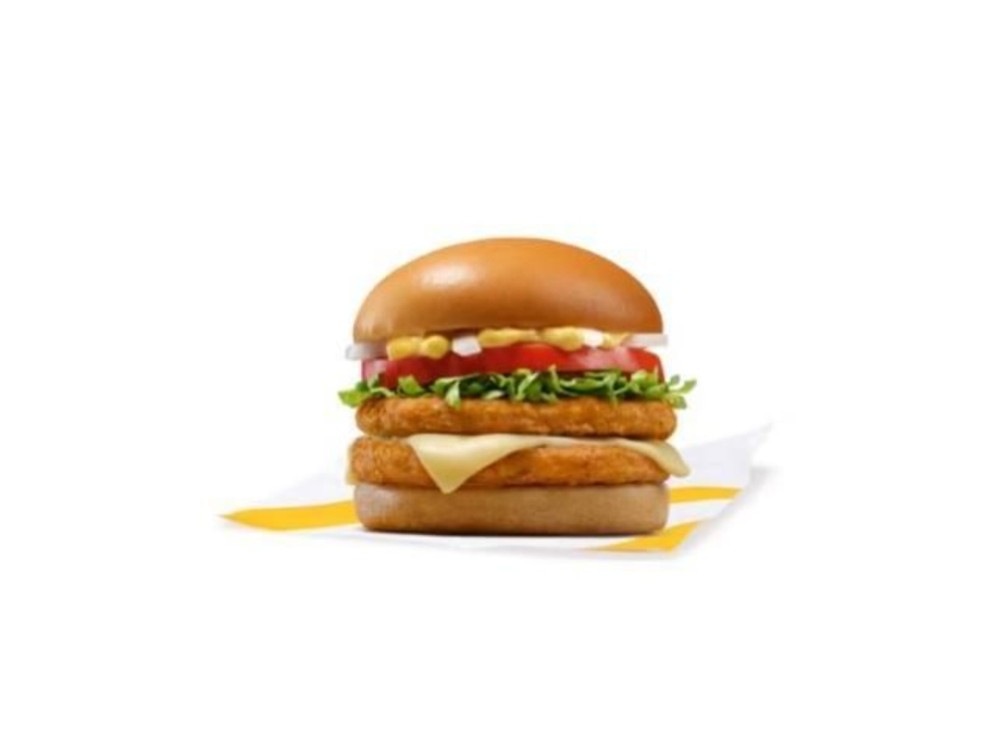Double Fried Chicken Burger - Sandwich