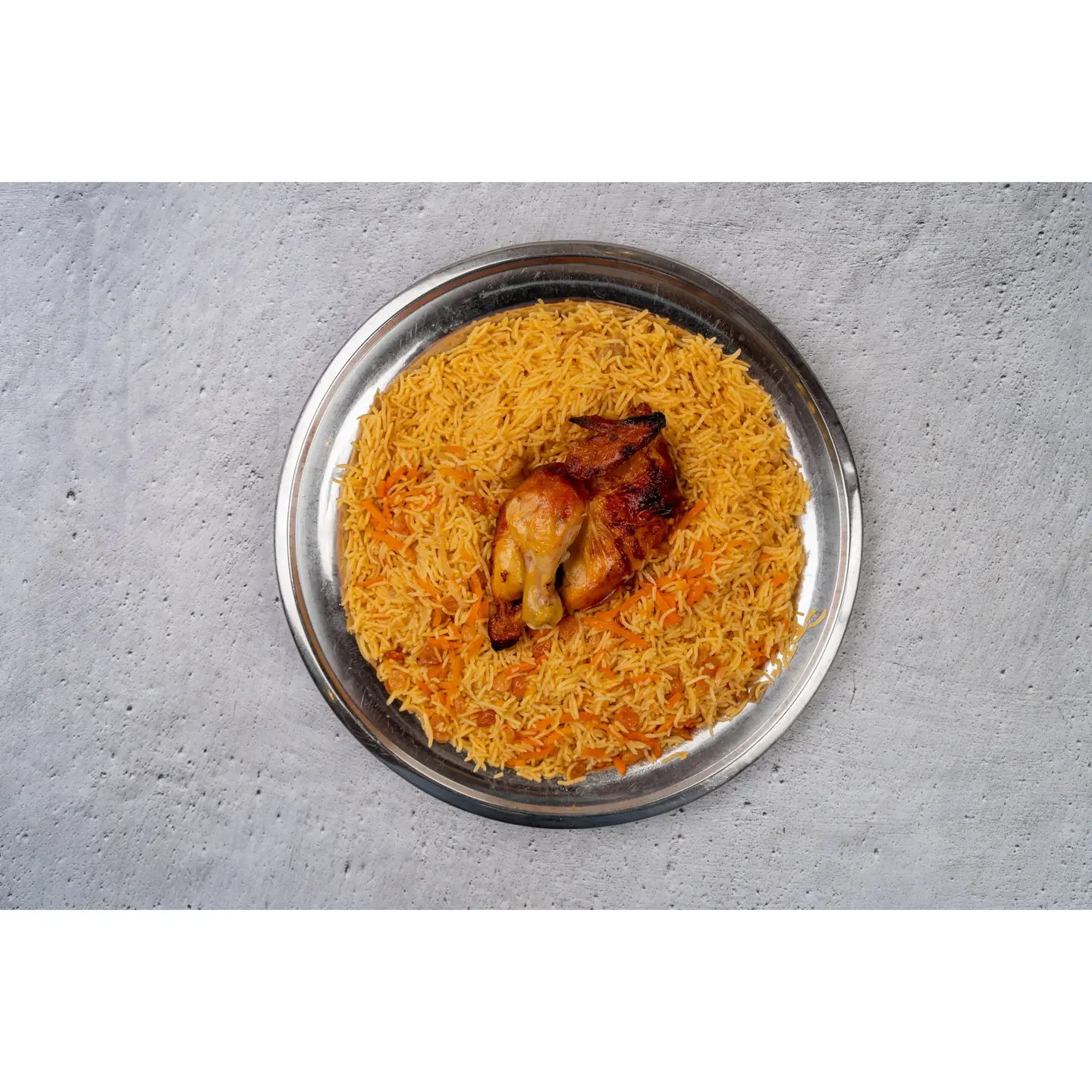 نص حبة دجاج شواية - بدون رز