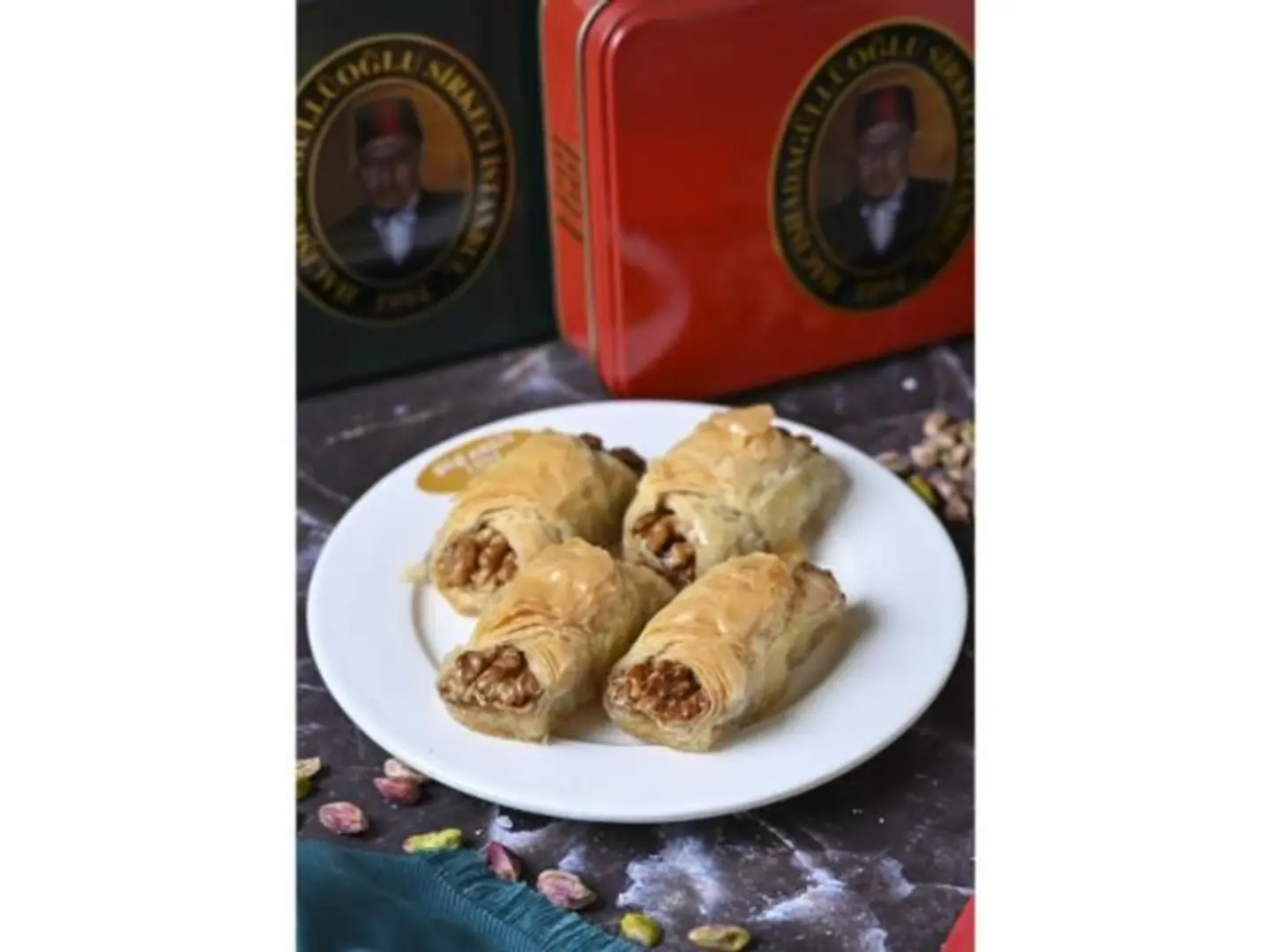 بقلاوة جوز فستق - ربع كيلو