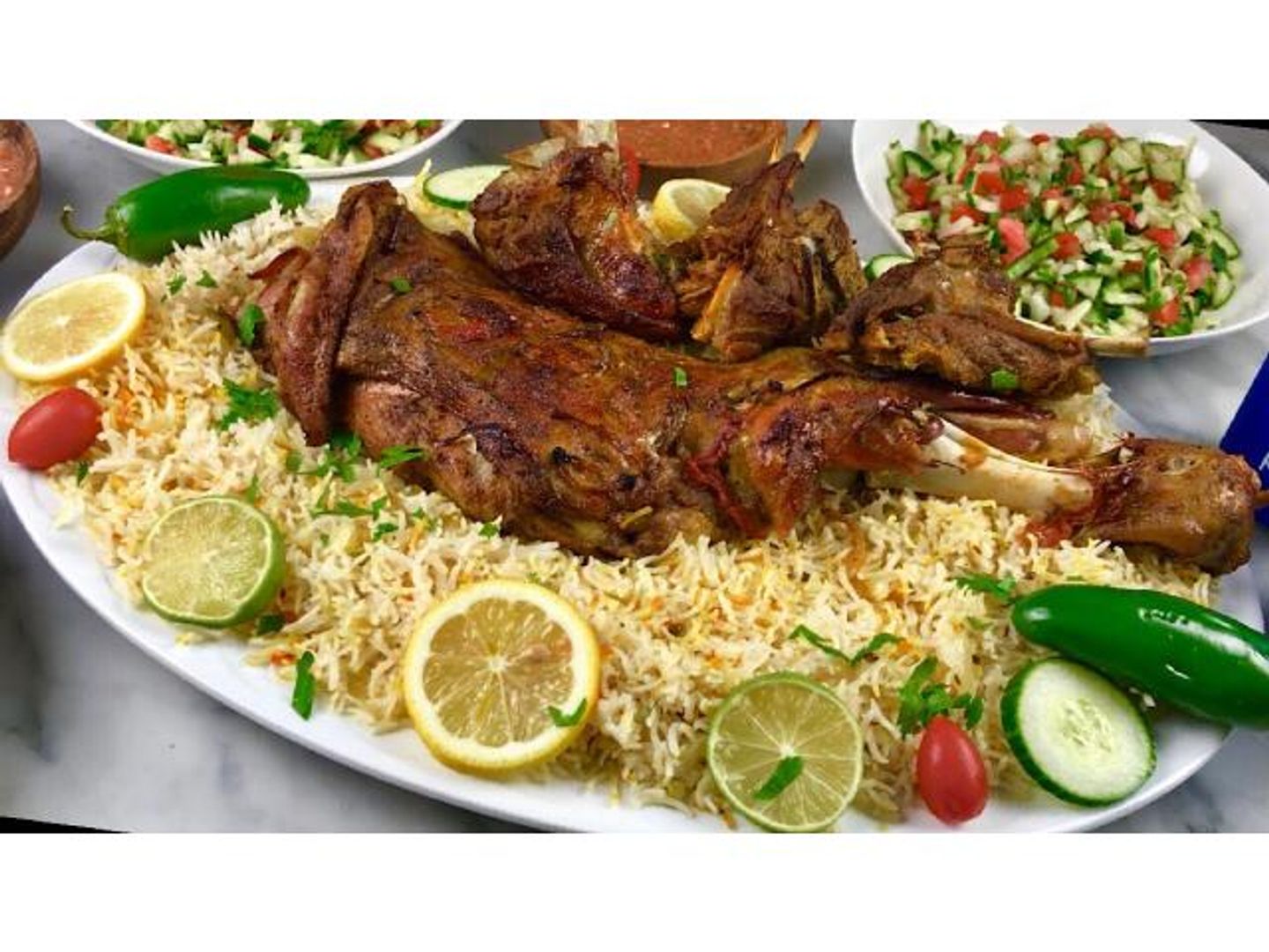 لحم حنيذ عدني - نفر