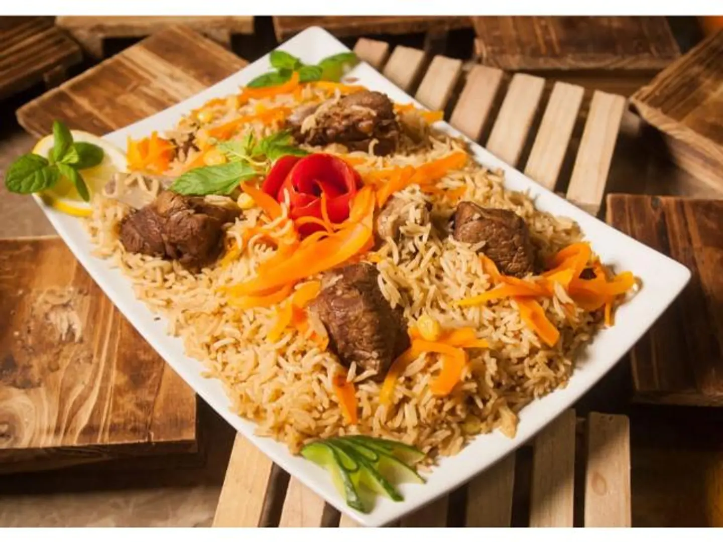 بيلاف كابولي باللحم البقري - سنجل