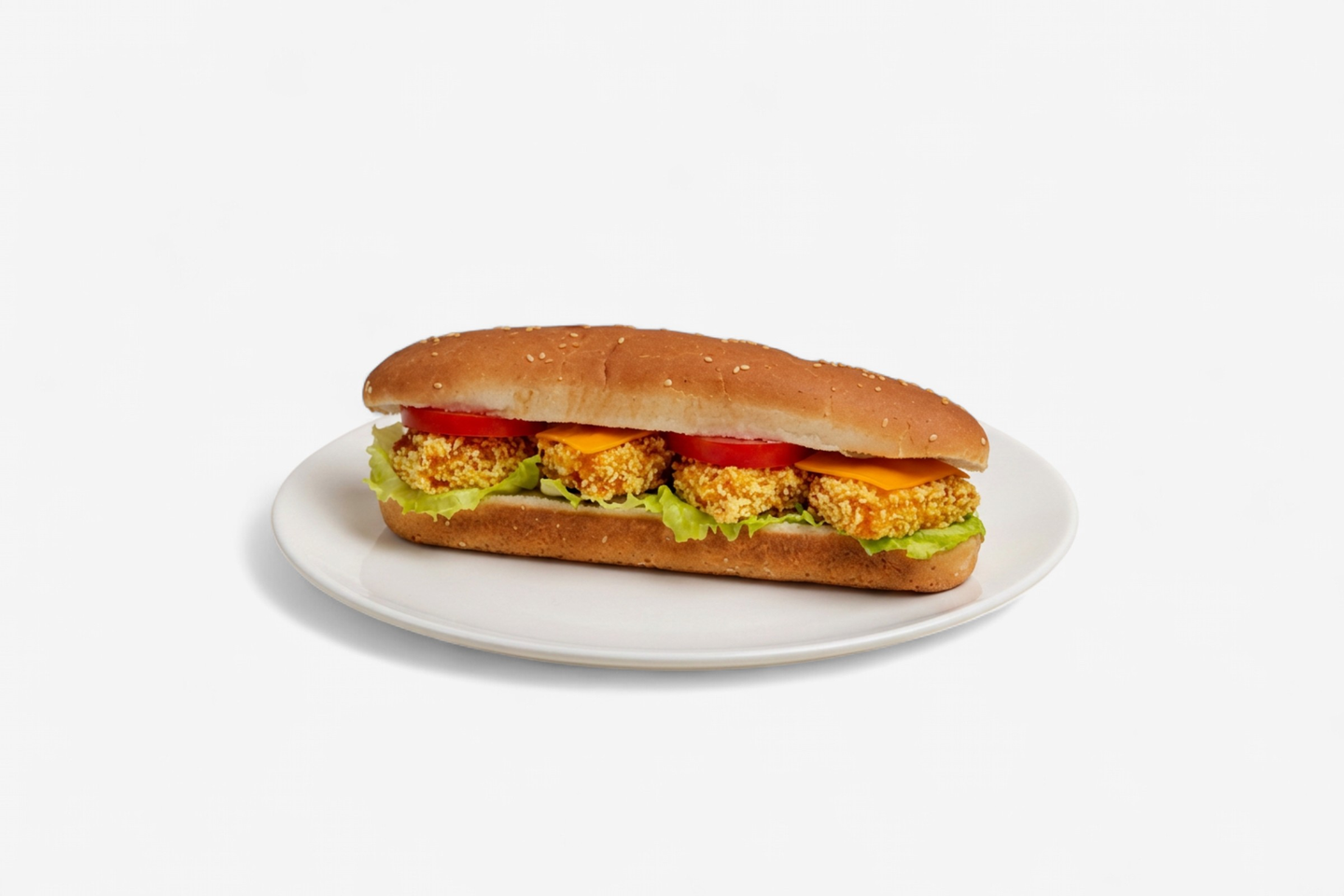 Sandwich Mushabb Fish Reg - Sandwich