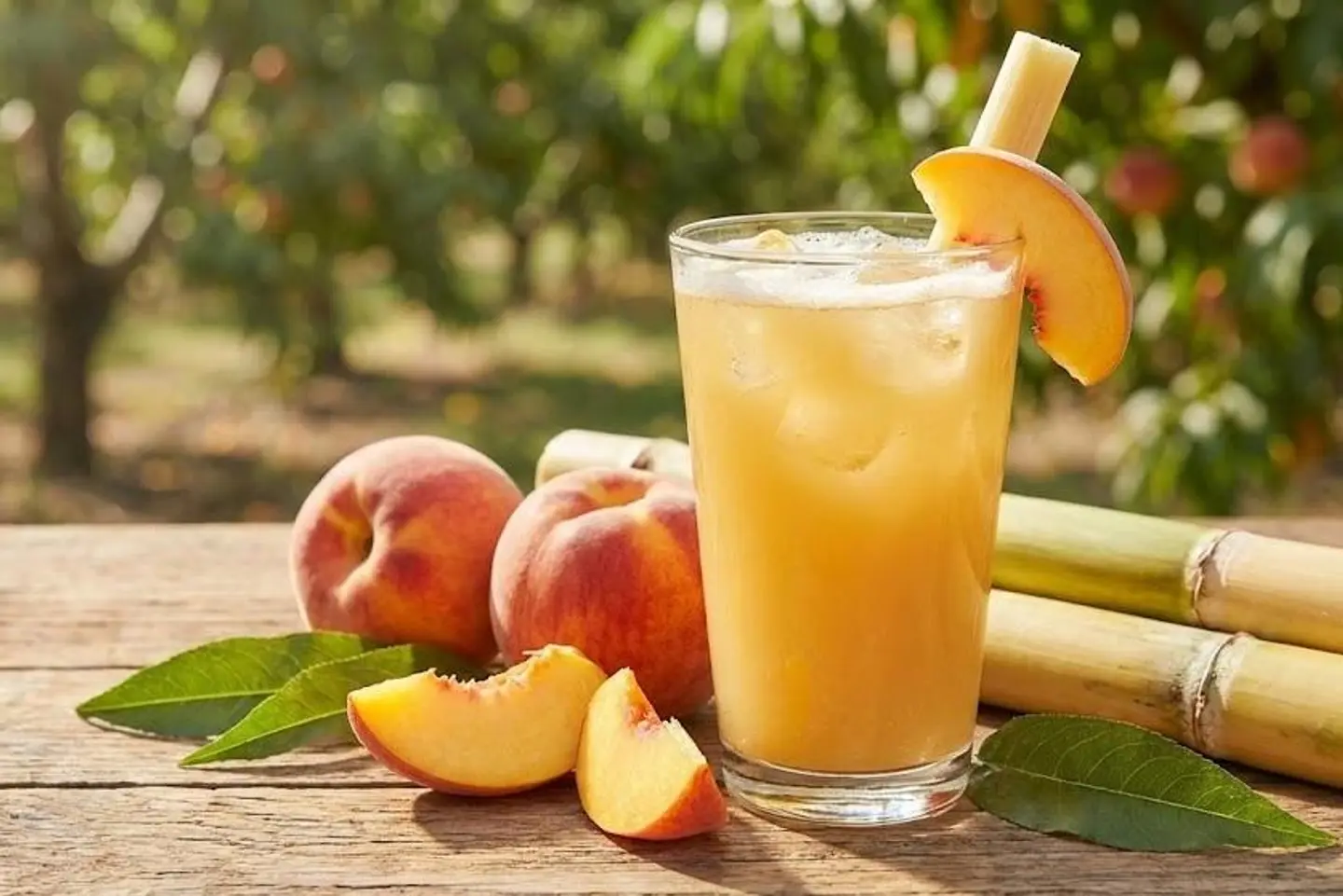 Peach Sugarcane - Medium