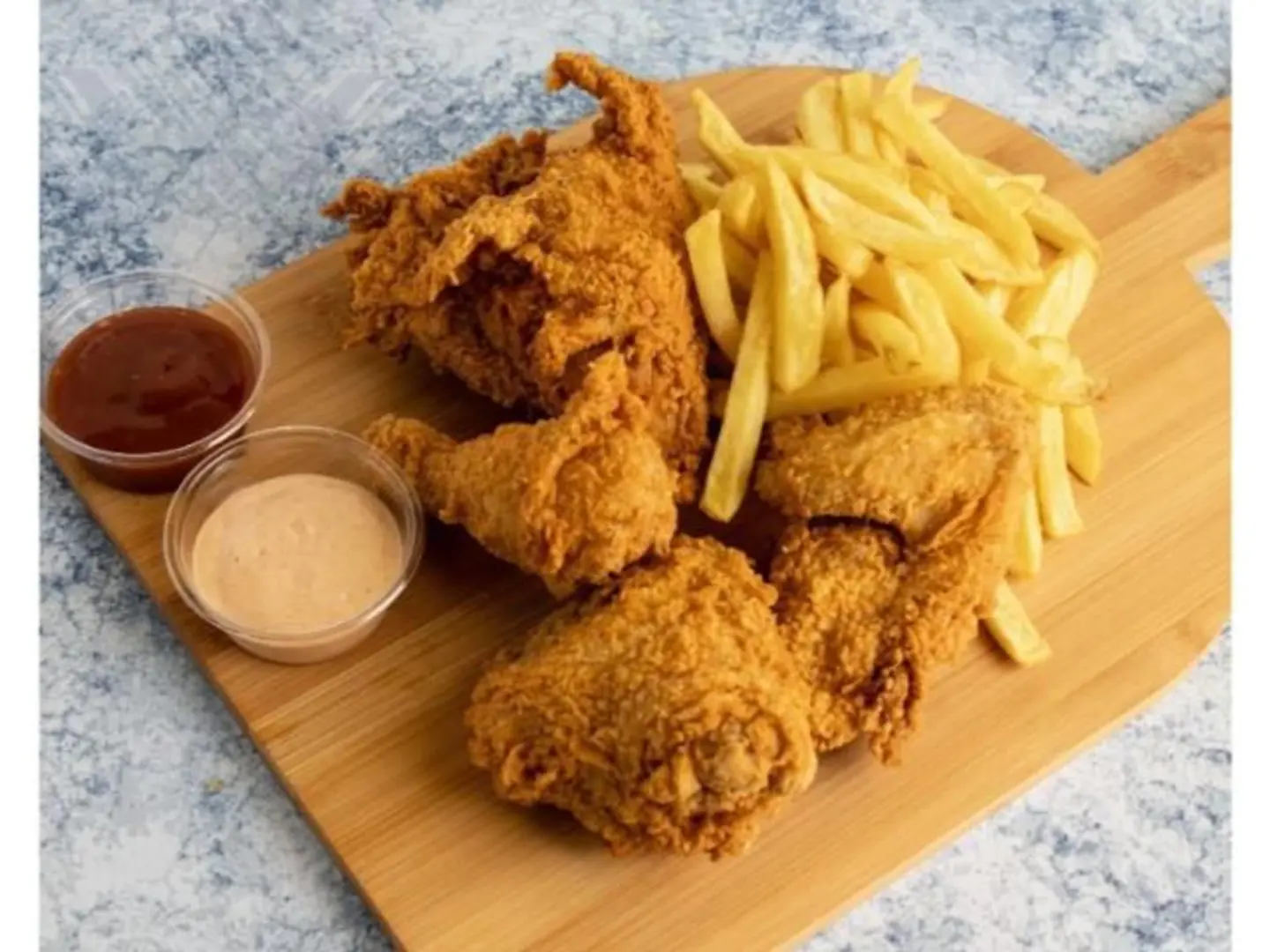 بروستد عادي - ساده