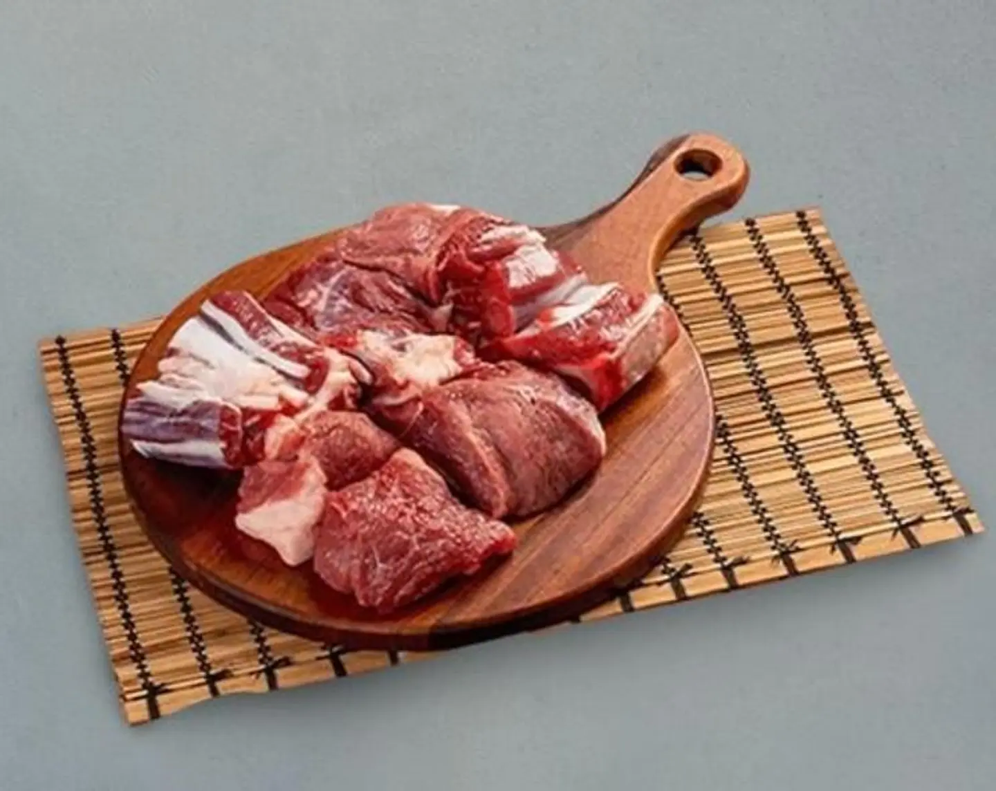 Fresh Lamb With Bone - 250 Grams