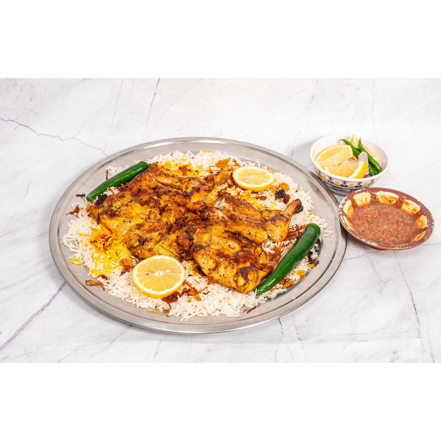 دجاج مظبي مع أرز - ربع حبة