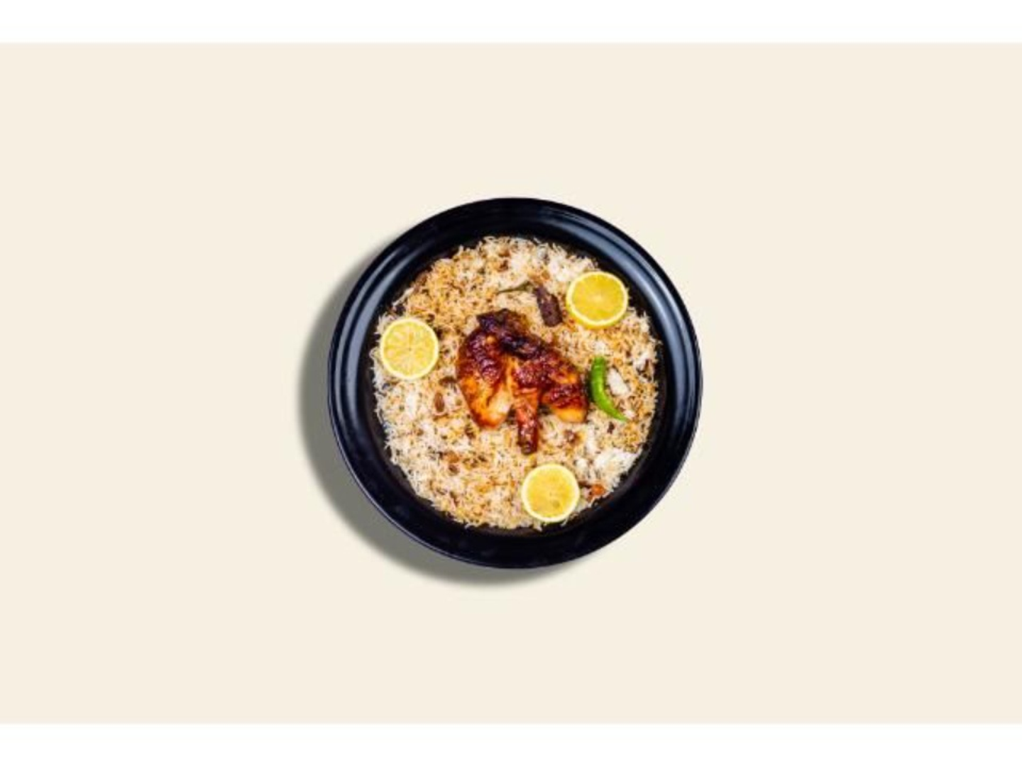 دجاج شواية مع رز البشاور - دجاج شواية مع رز البيشاور-نص حبة دجاج