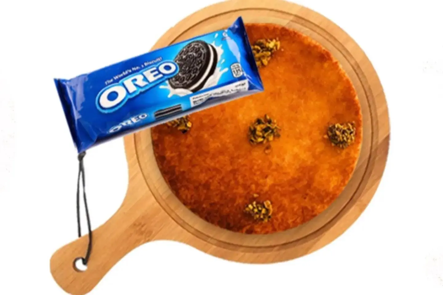 كنافة دائري أوريو - صغير