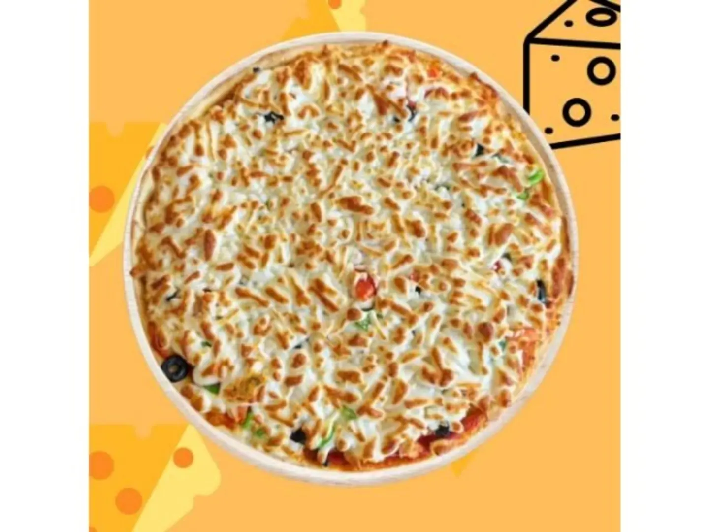 Three Cheese Pizza - Small