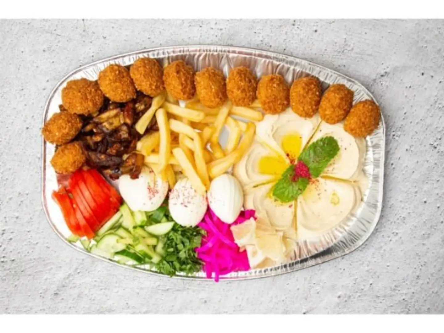 صحن مشكل - صغير