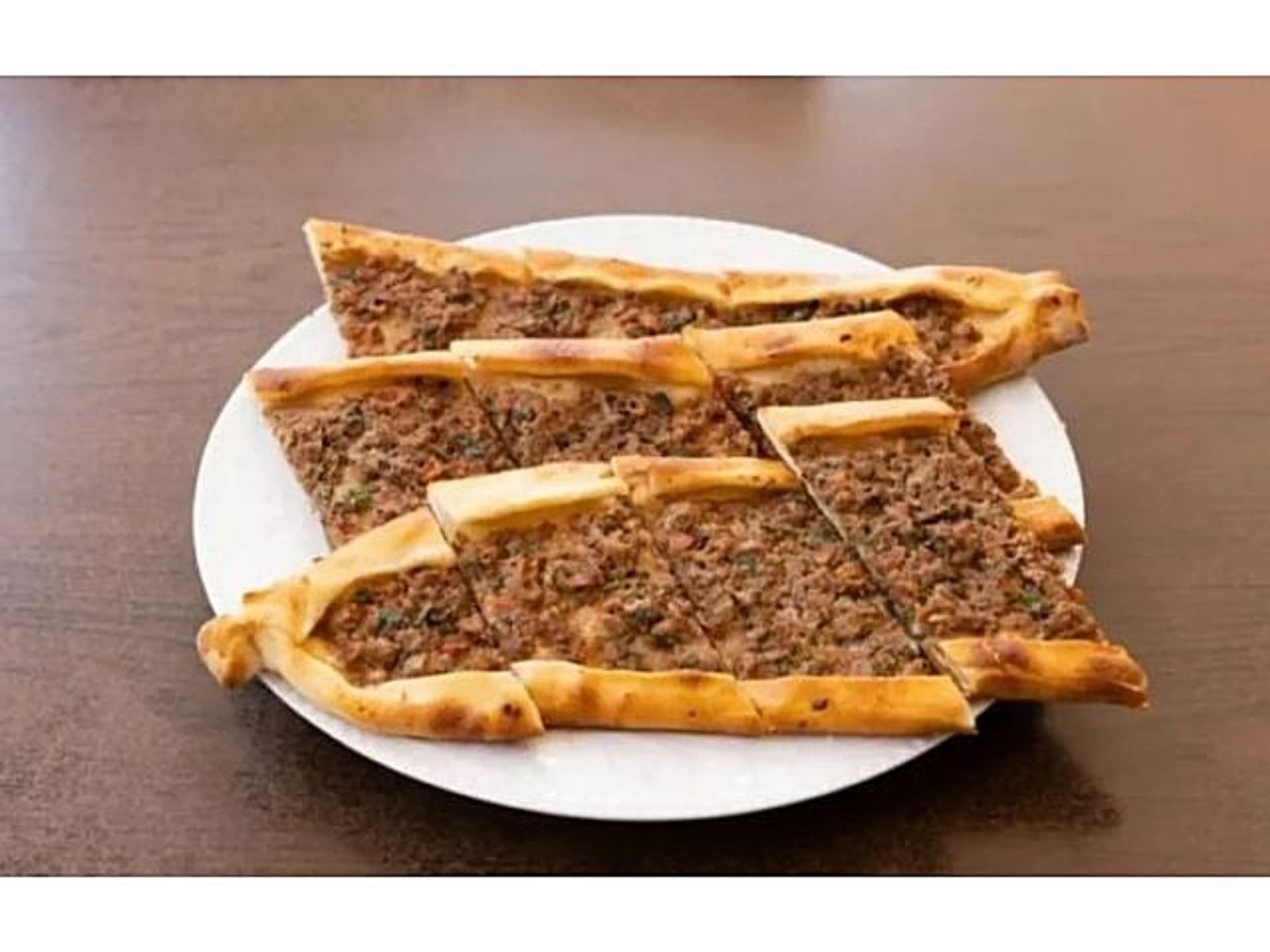 صفيحة لحم حار - وسط