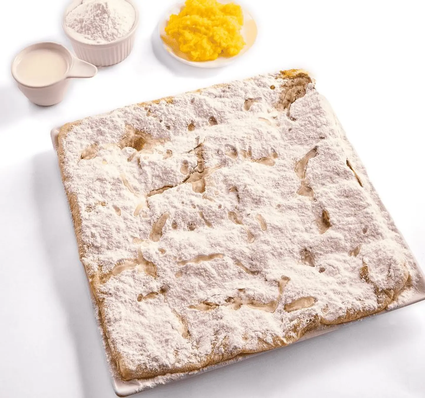 فطيرة كاستر - وسط