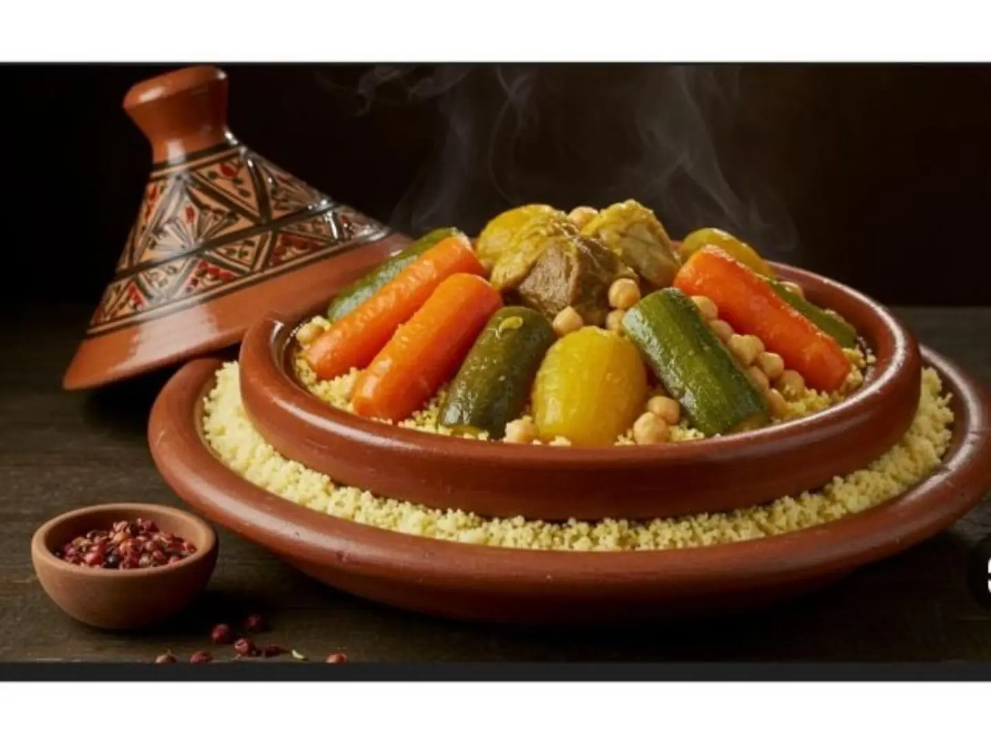 كسكس بالدجاج - صغير