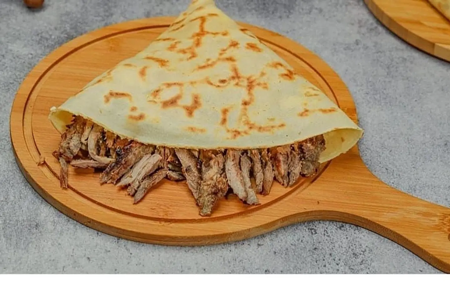 Shawarma Meat Crepe - Small