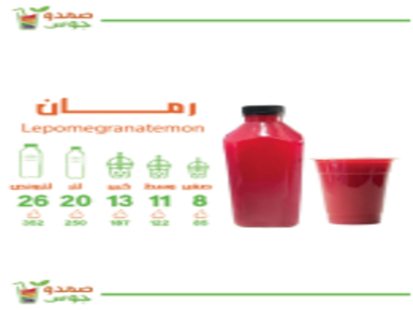 Pomegranate Juice - Small Gallon