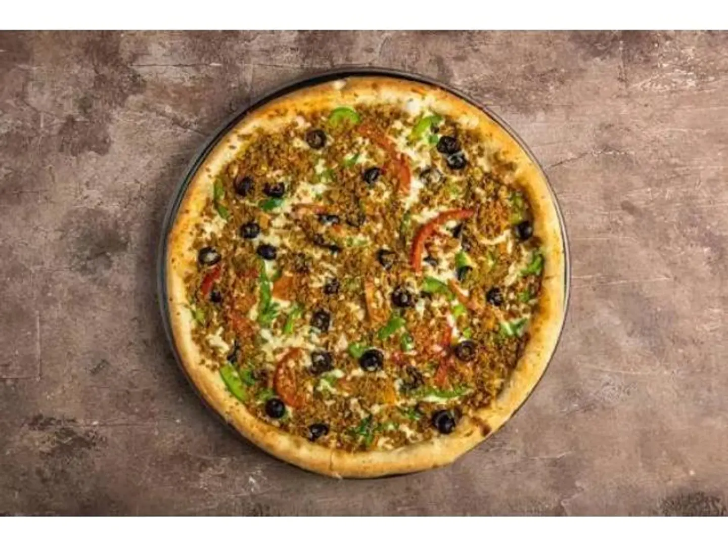 Ground Beef Pizza - Small