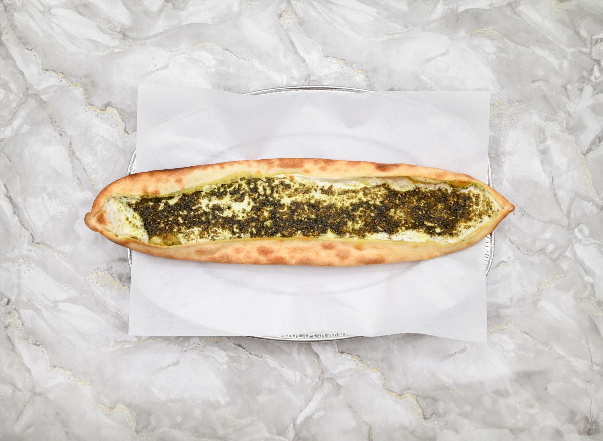 لبنة زعتر - وسط