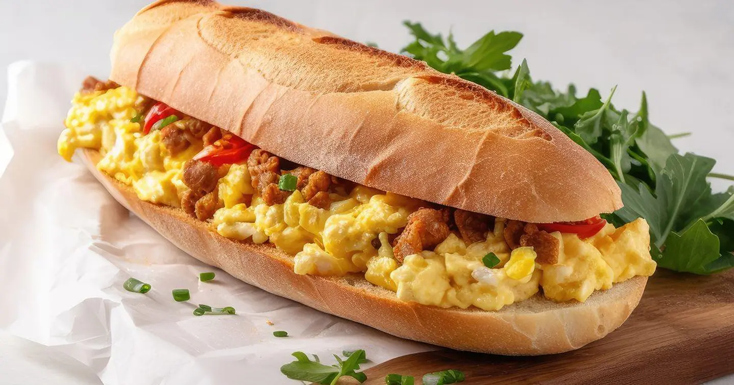 Shakshuka Sandwich - Without Cheese