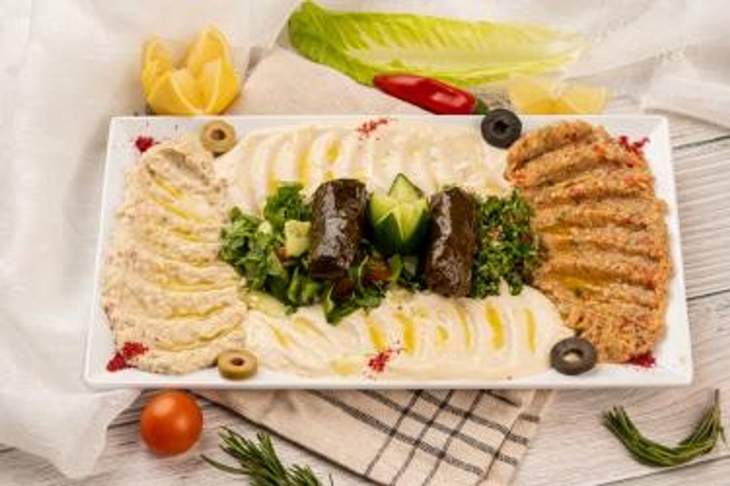 مشكل مقبلات - وسط