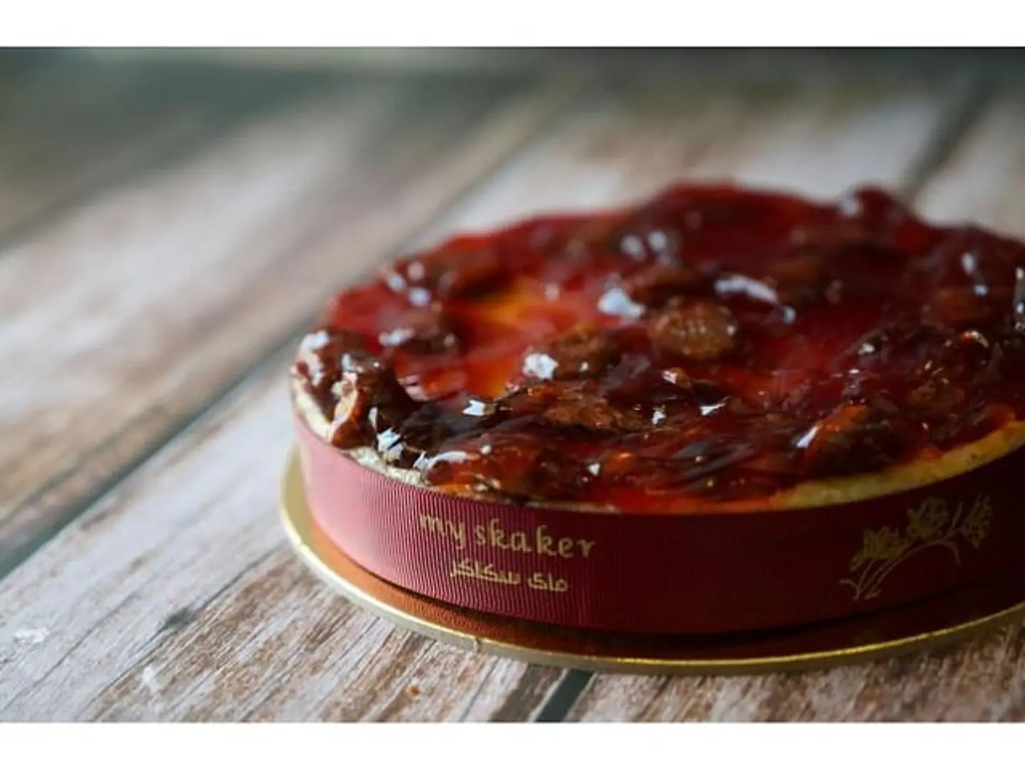 تشيز كيك الفراولة - صغير